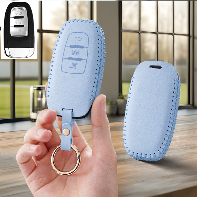 适用25款长江GT57边三轮摩托车钥匙套250改装遥控器保护套包扣壳