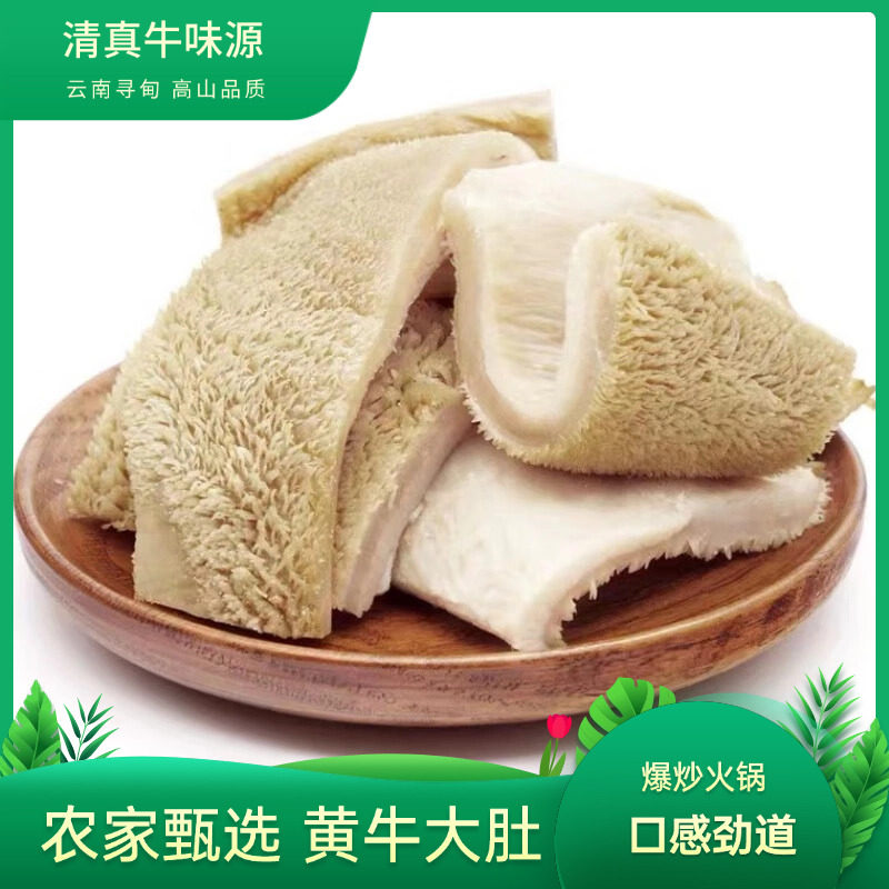 清真云南寻甸优质新鲜全熟黄牛牛肚3斤 牛大肚牛杂精修无油火锅