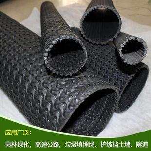 硬式透水管渗水管打孔波纹管盲管排水管绿化渗水管盲沟管滤水管