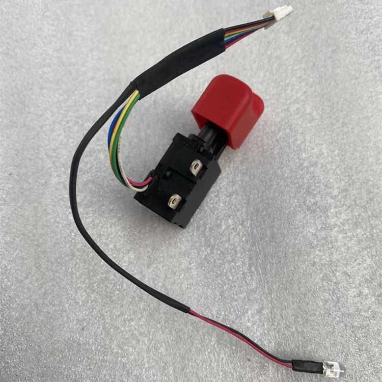 比利得8220/8216无刷充电手钻 电源开关20V电动工具原装配件 老款