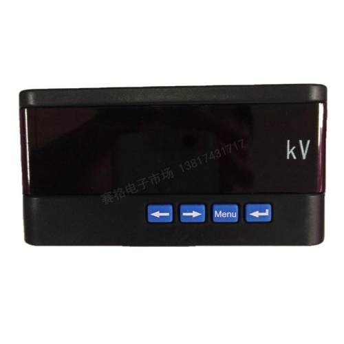 SX48直流5KV/DC100UA数显1000V3kv10KV15KV20KV高压电压表5KV/1mA