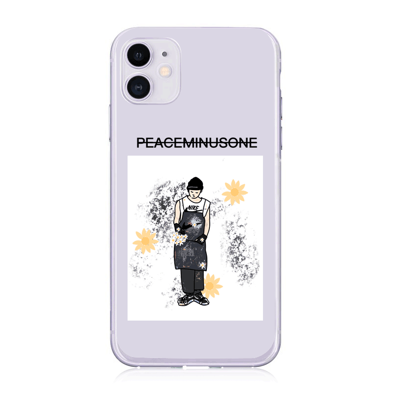 适用于三星s10手机壳权志龙小雏菊a8透明s9任意机型s20定制note10