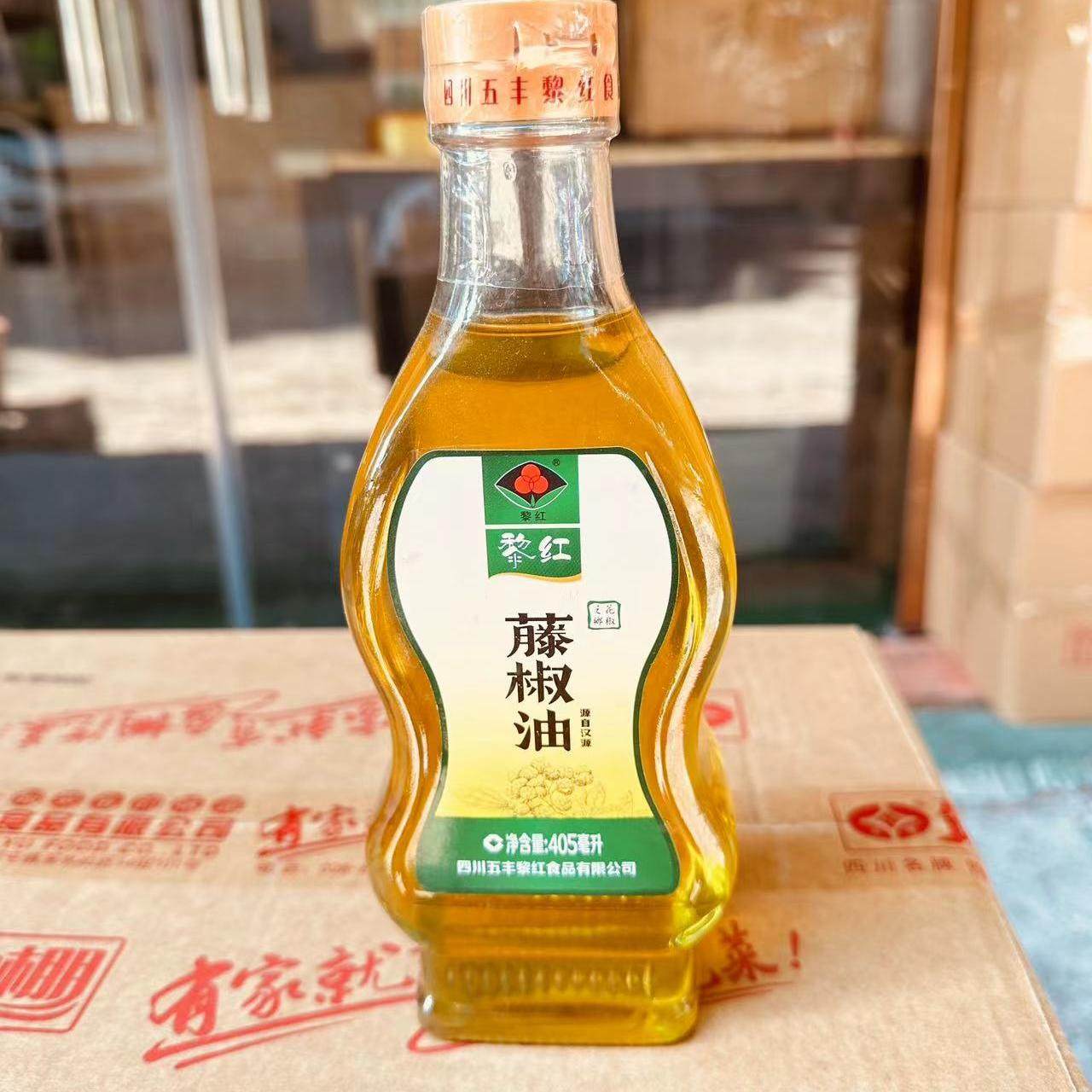 五丰黎红麻椒油特麻特香405ml藤椒油家用小瓶装包邮