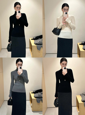 ZhangSutong双倍加厚扬子纱毛衣100%羊毛无缝针织衫国标60支双股