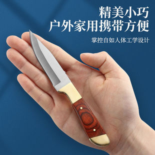 蒙古手把肉小刀户外露营便携小刀多功能牛排餐刀剔骨切水果削皮刀