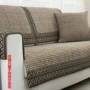 Cotton lanh Trung Quốc đệm trượt sofa vải đơn giản rắn gỗ sofa khăn bao gồm bốn mùa bao gồm tất cả bao gồm tùy chỉnh - Ghế đệm / đệm Sofa đệm ghế gỗ