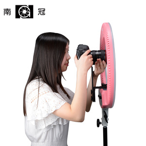 南冠R480C环形灯专用单反支架摄F影灯单反相机固定支架连接配件