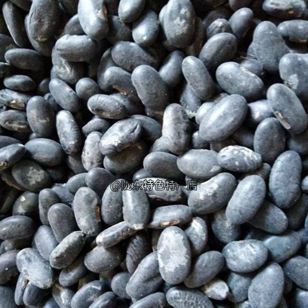 甘肃肾形小黑豆农家自种植黄心黑黑豆