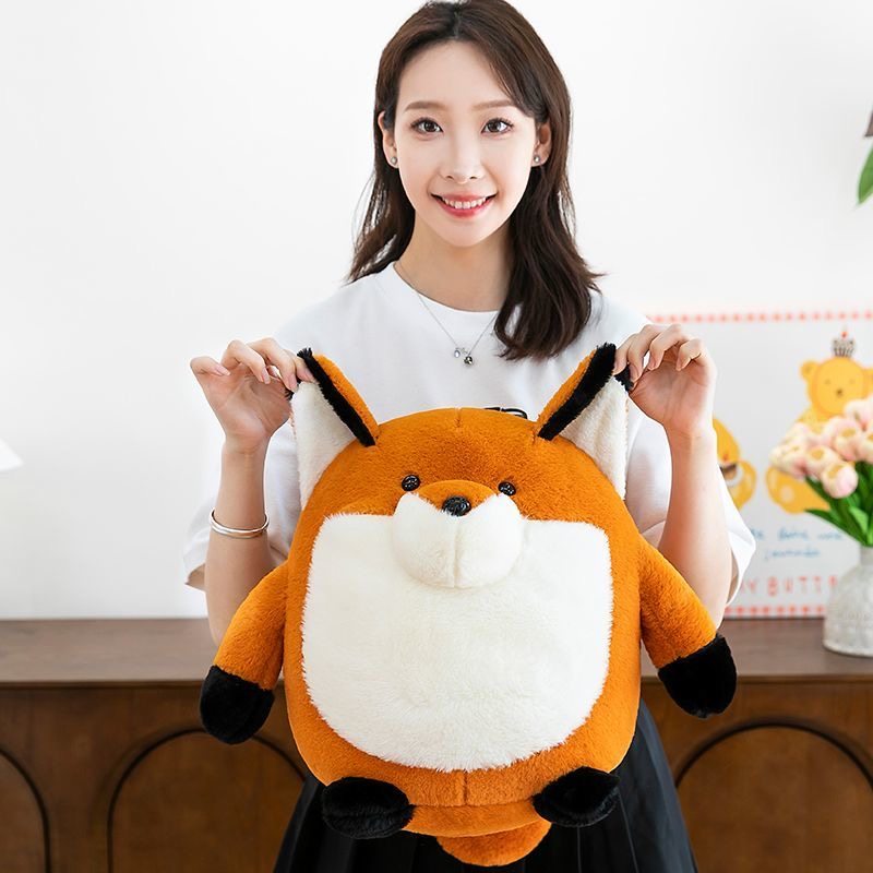 可爱狐狸崽崽玩偶圆滚滚毛绒玩具墩墩狐狸公仔抱睡玩偶儿童节礼物,玩具/童车/益智/积木/模型,毛绒/玩偶/公仔/布艺类玩具,淘宝优惠券,粉丝福利购,淘宝优惠卷