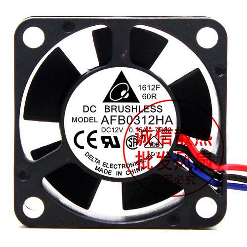 AFB0312HA 12V 0.15A 原装台达3010 3CM安川驱动器变频器散热风扇