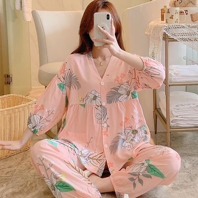 棉绸女春夏新款可外穿空调服