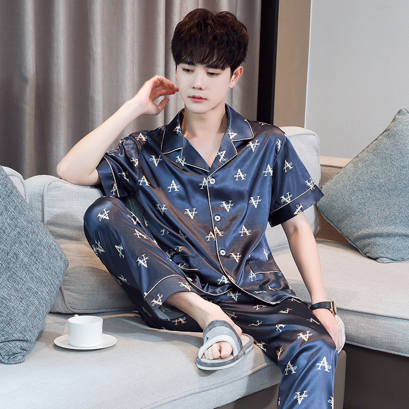顿尼科男丝绸四季可穿舒适