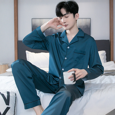 顿尼科男丝绸时尚居家