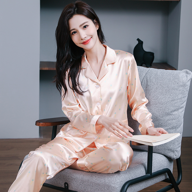 顿尼科女丝绸舒适柔软可外穿