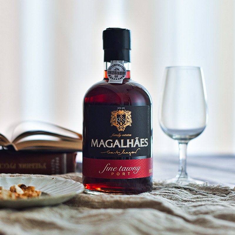 葡萄牙百年名庄麦哲伦茶色波特酒 睡前晚安酒 高度甜红酒葡萄酒