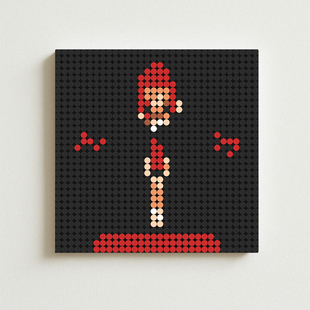 粉墨JENNIE 专辑金智妮 SOLO专辑周边 积木专辑海报Ruby