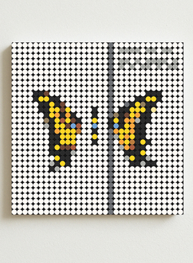 帕拉摩尔PARAMORE乐队专辑周边 BRAND NEW EYES积木专辑海报