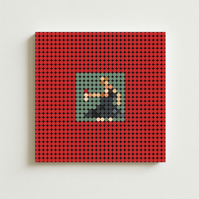 侃爷 Kanye West专辑周边积木My Beautiful Dark Twisted Fantasy