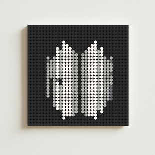 BTS防弹少年团周边桌面摆件Proof专辑像素积木画拼图挂画海报应援