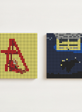 碧梨Billie Eilish 专辑HIT ME HARD AND SOFT积木专辑周边海报