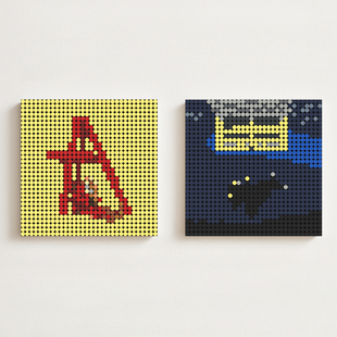 碧梨Billie Eilish 专辑HIT ME HARD AND SOFT积木专辑周边海报