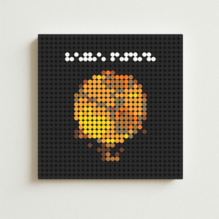 酷玩乐队专辑 Coldplay Parachutes积木专辑周边