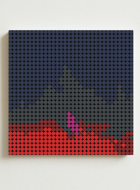 菲比布里奇斯积木专辑Phoebe Bridgers周边像素积木画Punisher