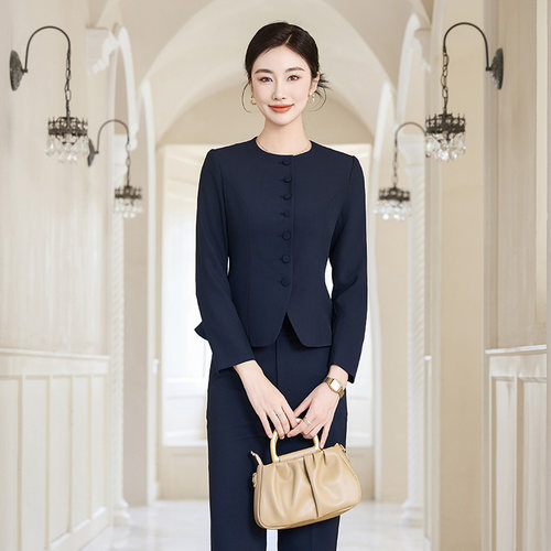秋季新款设计感职业西装套裤