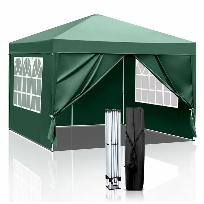 Waterproof10x10PopupCanopywithSidewallEasytent帐篷