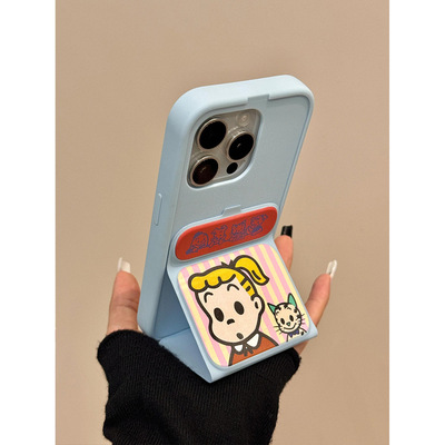 卡通可爱原田治插画适用iphone15