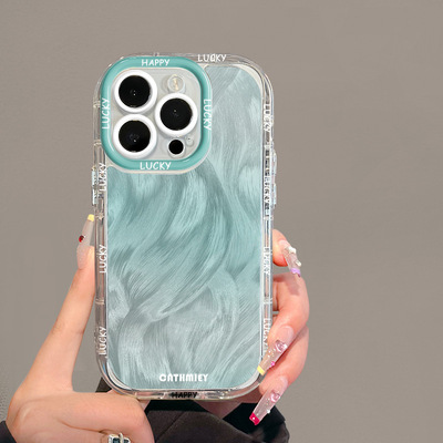 ins简约渐变适用苹果16promax手