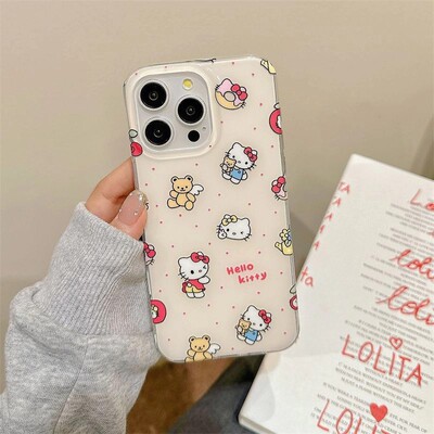 玩偶猫咪适用iphone16promax手机