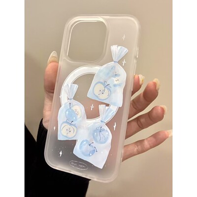 岩砂细磁适用MagSafe磁吸支架手