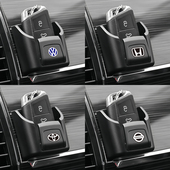 汽车钥匙收纳盒车内用品钥匙套储物盒仪表中控台遥控器卡片收纳盒