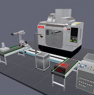 ABB机器人仿真工作站代做包含程序ABB工业机器人仿真程序码垛搬运