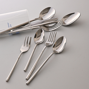 【外贸原单】304不锈钢刀叉套装牛排刀叉勺西餐摆台商用餐具套装