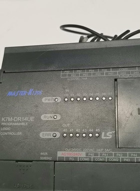 K7M-DR14UE二手拆机LS产电PLC3个单价120元