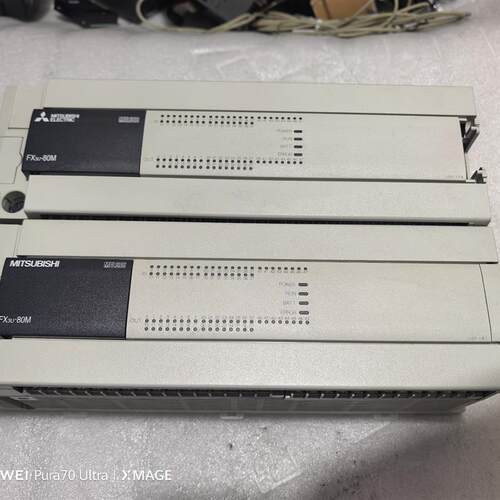 三菱PLC FX3U-80MT/ES-AFX3U-80MR