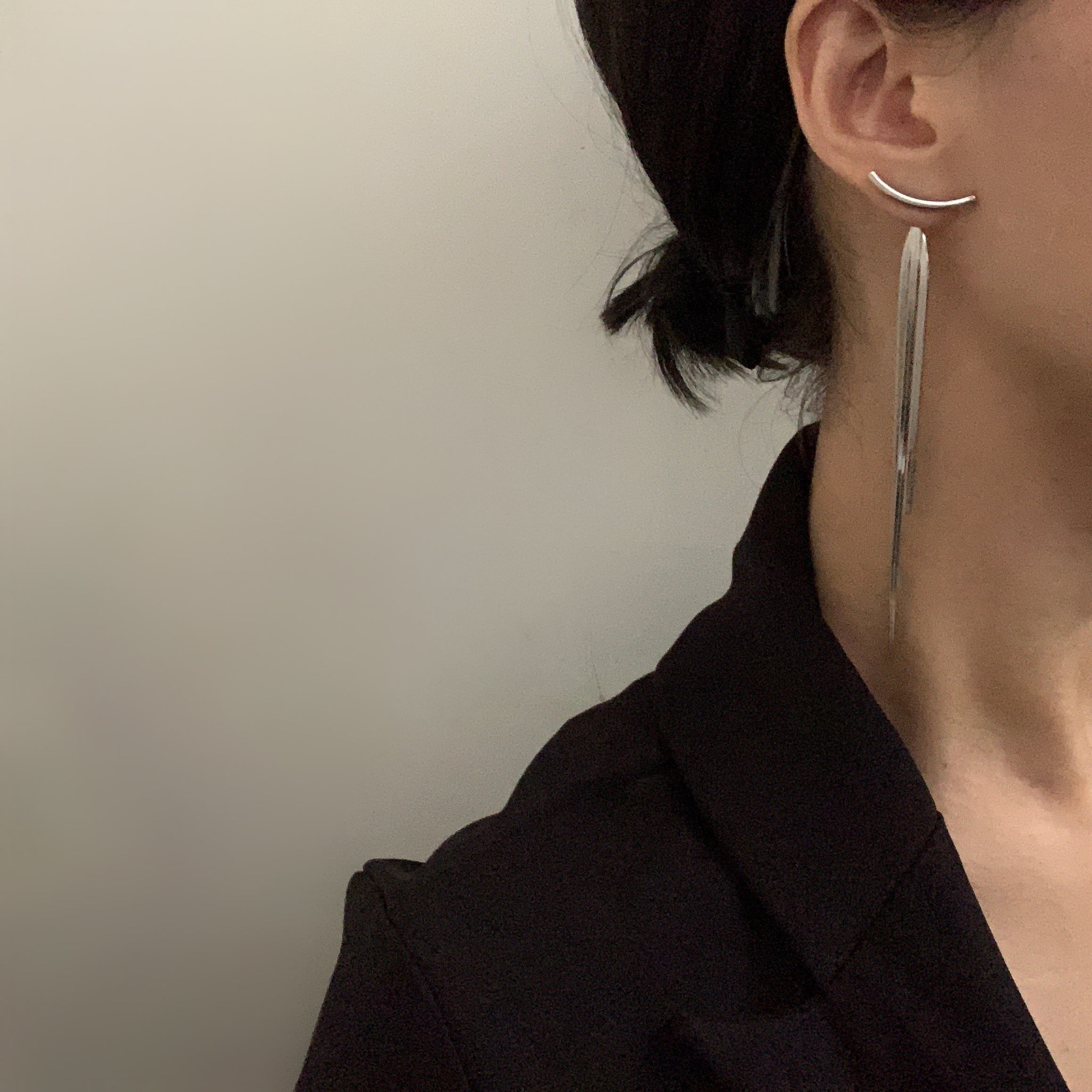 圆脸显瘦流苏耳环长款流苏耳环