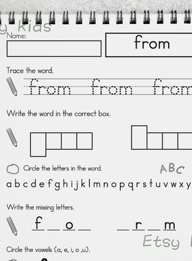 Sight Words 儿童高频词练习