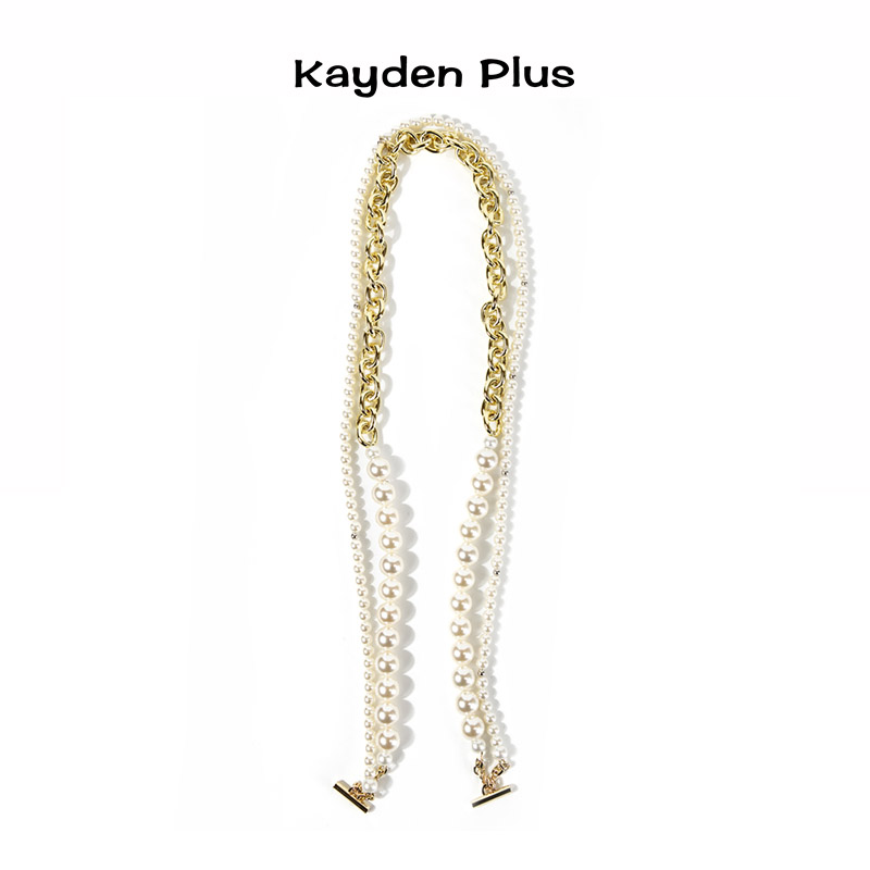 kayden plus猫头鹰双面换脸包双链条单肩珍珠肩带可换五金长肩带