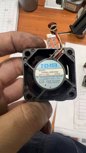 4010 3.3V 1604KL B29 0.1A两线双滚珠风扇 09W NMB全新原装