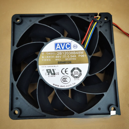 AVC2B12038B48U 12cm 48V/1.3A服务器机柜大风量散热风扇