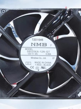 08025KA-12N-GT NMB风扇 8025 12V 3110KL-04W-B59 0三线防水风扇