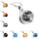 宇宙银河系行星项链地球月亮太阳木星双面玻璃球吊坠项饰