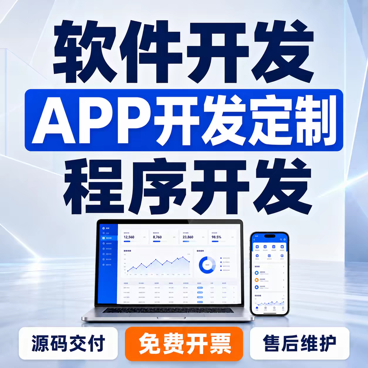 软件开发，app定制，高效率，高质量，编码，源码