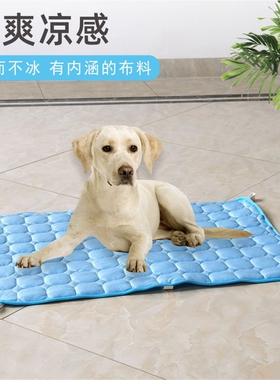 宠物垫子猫垫狗狗凉席夏天凉感泰迪狗窝防咬猫咪睡垫降温冰垫夏季
