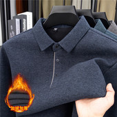 翻领宽松型印花通勤风冬季 Polo衫