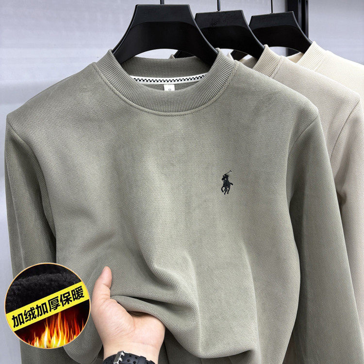 圆领青春活力风冬季套头青年针织衫/毛衣