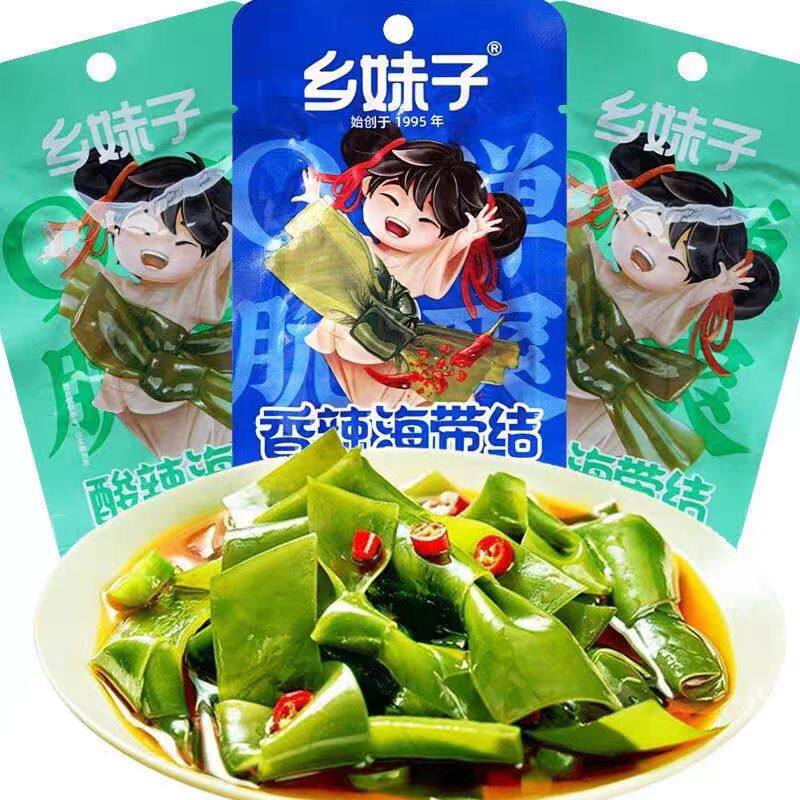乡妹子酸辣海带结20g即食盒装